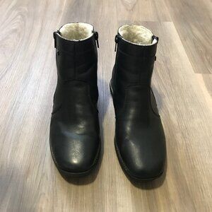 Rieker Ladies Antistress Black Ankle Boots Size 38